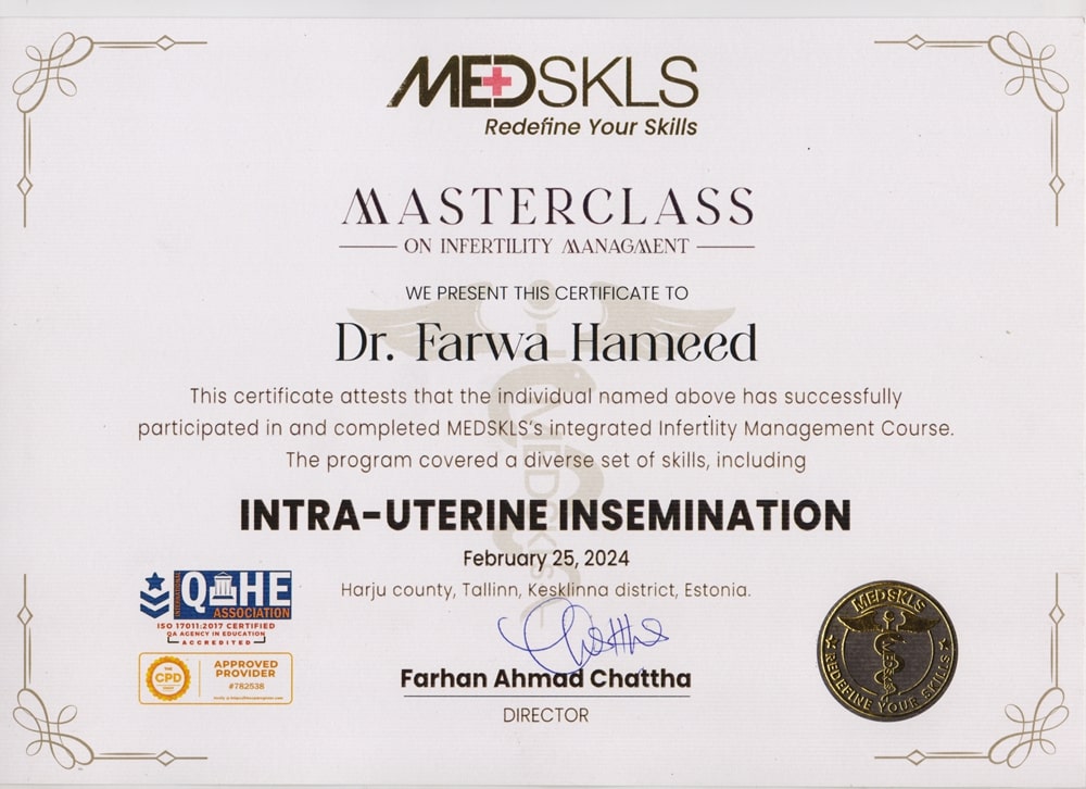 MedSkills - Infertility Management - Additional Medical Training and Certification